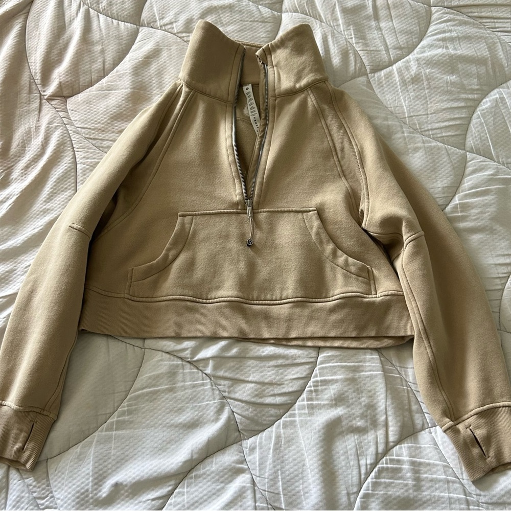 Lululemon Scuba Oversized Funnel Neck Half Zip